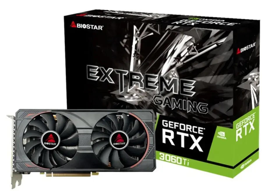 BIOSTAR GeForce RTX 3060 Ti grafiskā karte Photo 4
