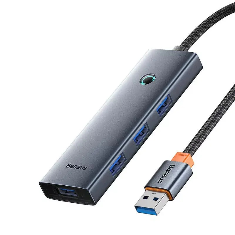 USB hubs Baseus B0005280B811-04 — 4 USB 3.0 porti Photo 2