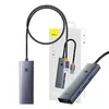 USB hubs Baseus B0005280B811-04 — 4 USB 3.0 porti Photo 10