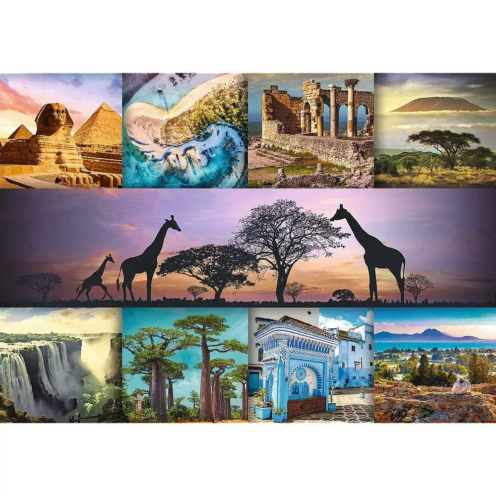Puzzle TREFL Kolage Africa 1000 gab. Photo 2