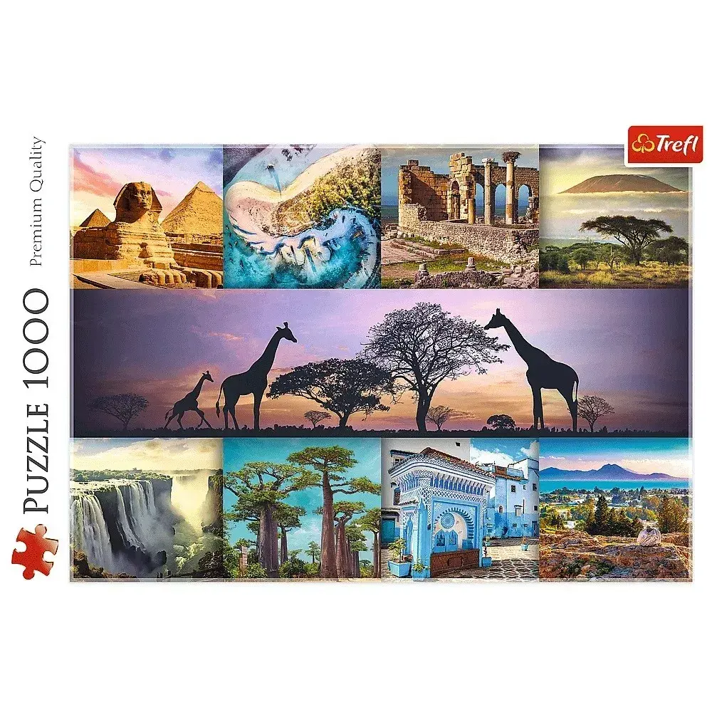 Puzzle TREFL Kolage Africa 1000 gab. Photo 3