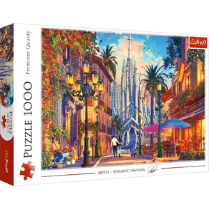 Пазл TREFL Puzzle 1000 элементов Barcelon Spain – 1000 шт, классический размер