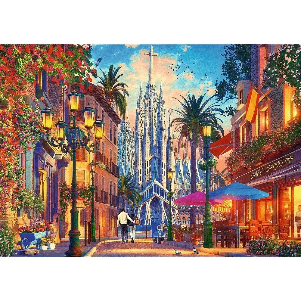 TREFL Puzzle 1000 gab Barcelon Spain Photo 2