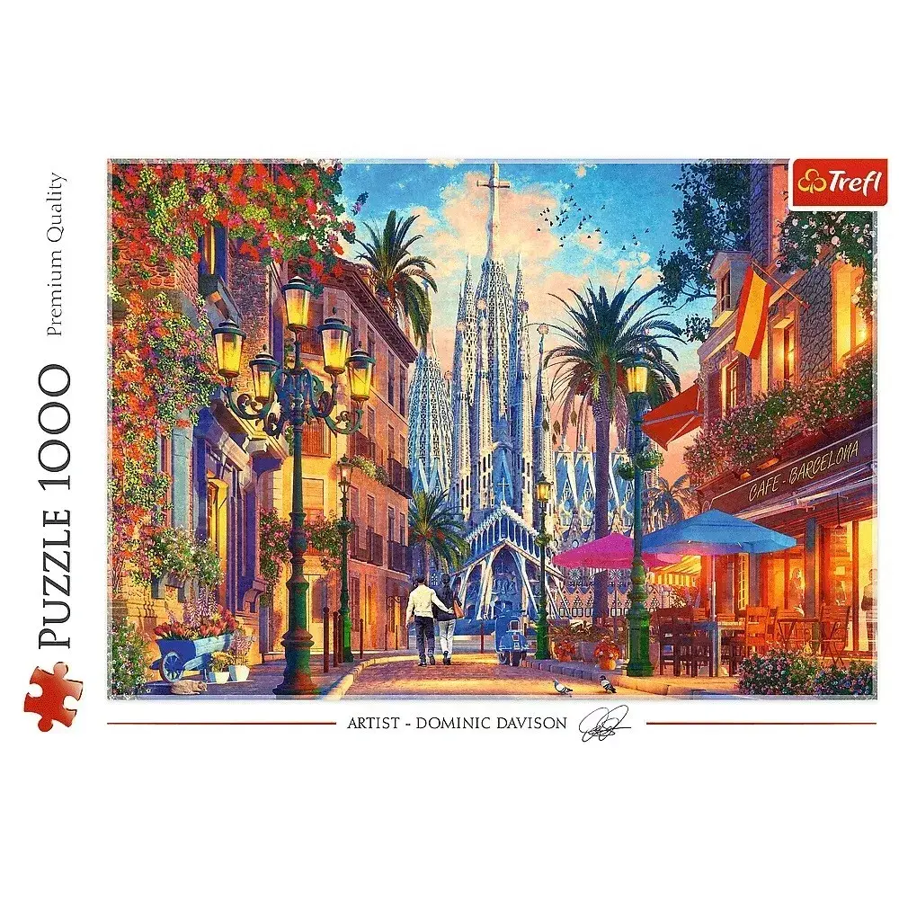 TREFL Puzzle 1000 gab Barcelon Spain Photo 3