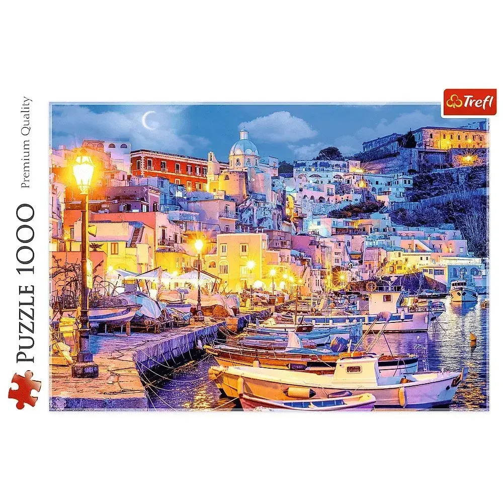 TREFL Procida Island by Night — 1000 gab. puzle Photo 3