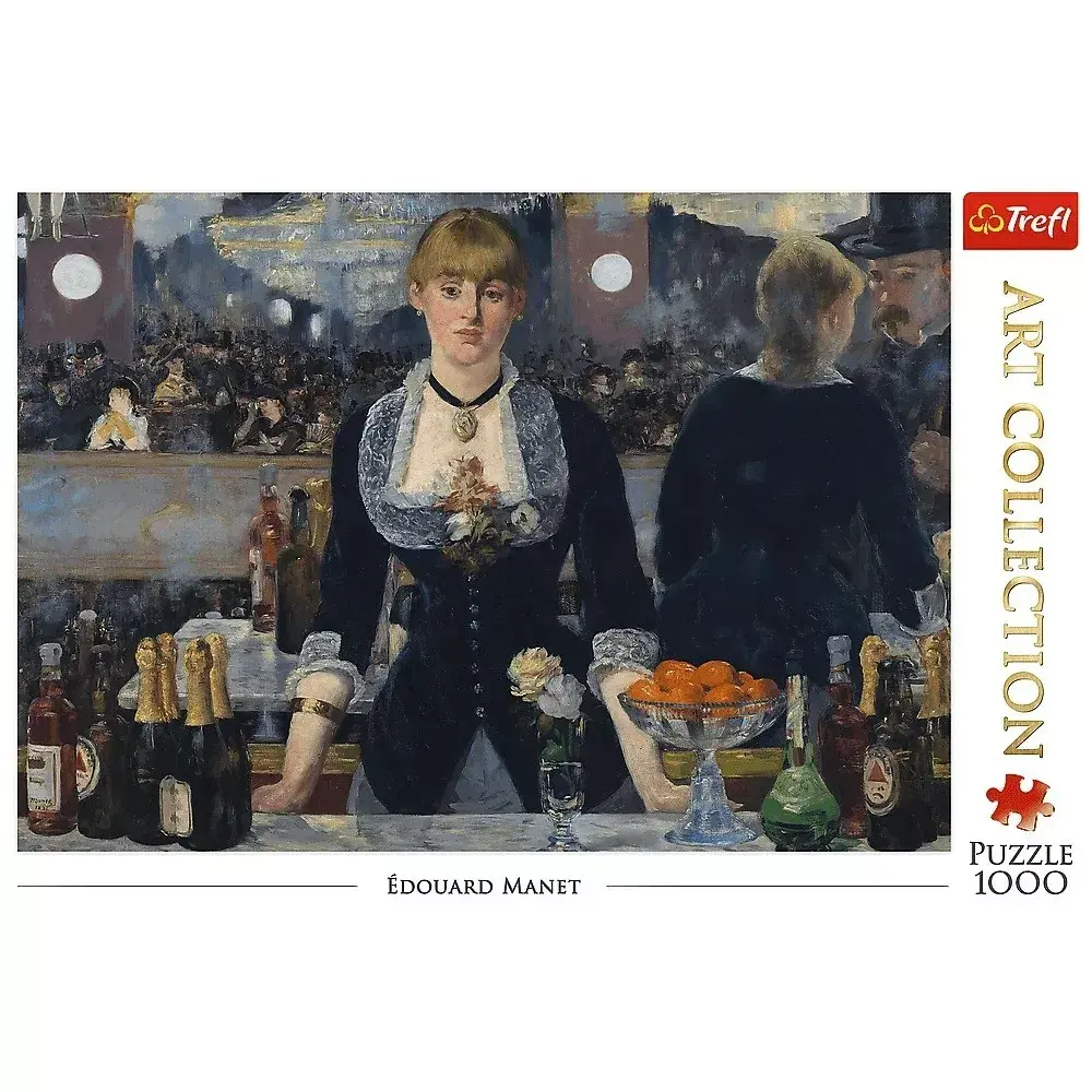 Puzle 1000 gab. TREFL — Bārs Folies‑Bergère (Manet) Photo 3