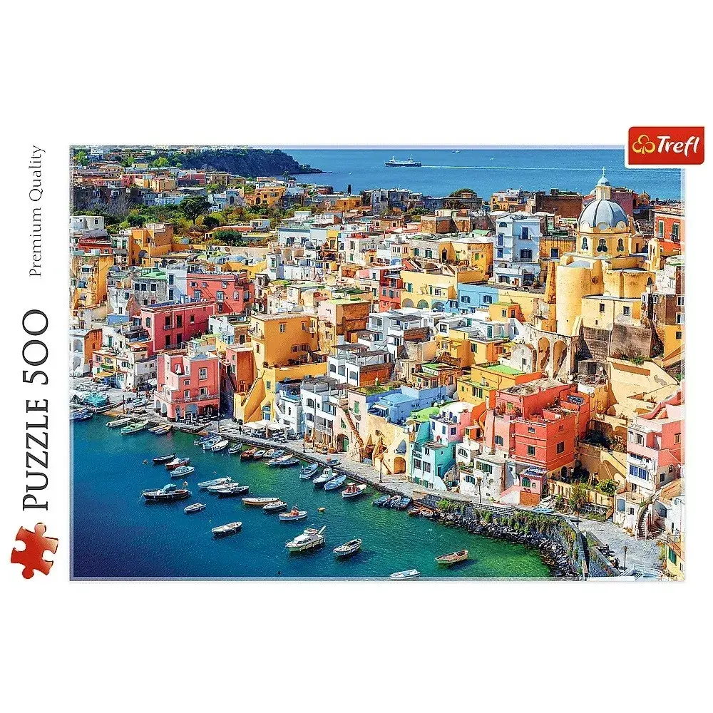 Puzle TREFL Procida Campania Italy — 500 gab. Photo 3