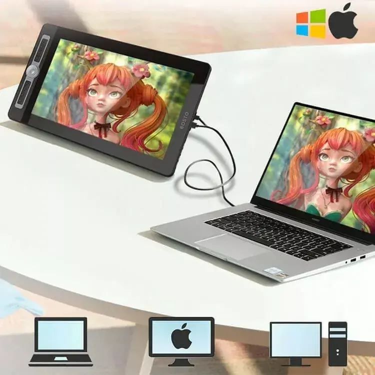 Графический планшет Bosto BT-16HD PRO Photo 5