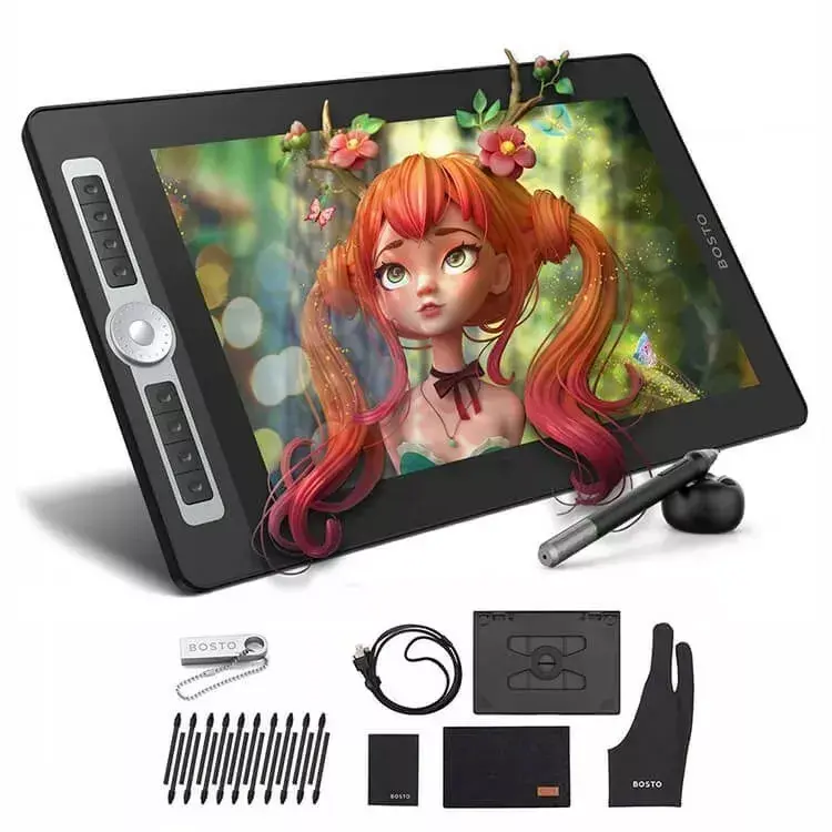 Графический планшет Bosto BT-16HD PRO Photo 6