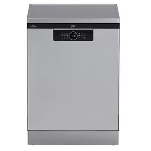 Dishwasher BEKO BDFN26531X — freestanding 60 cm, 15 place settings, 46 dB, stainless steel, LED touch display