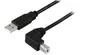 Кабель MicroConnect USB 2.0 USB-A на угловой USB-B 10м Photo 3