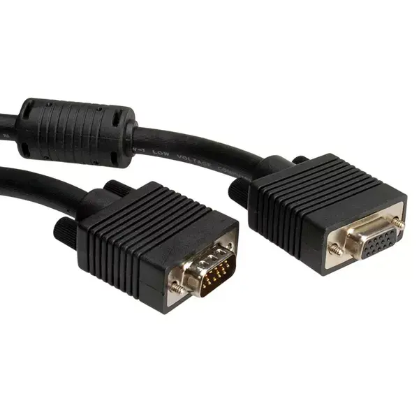 VGA kabelis ROLINE HQ 6m HD15 M - HD15 F Photo 2