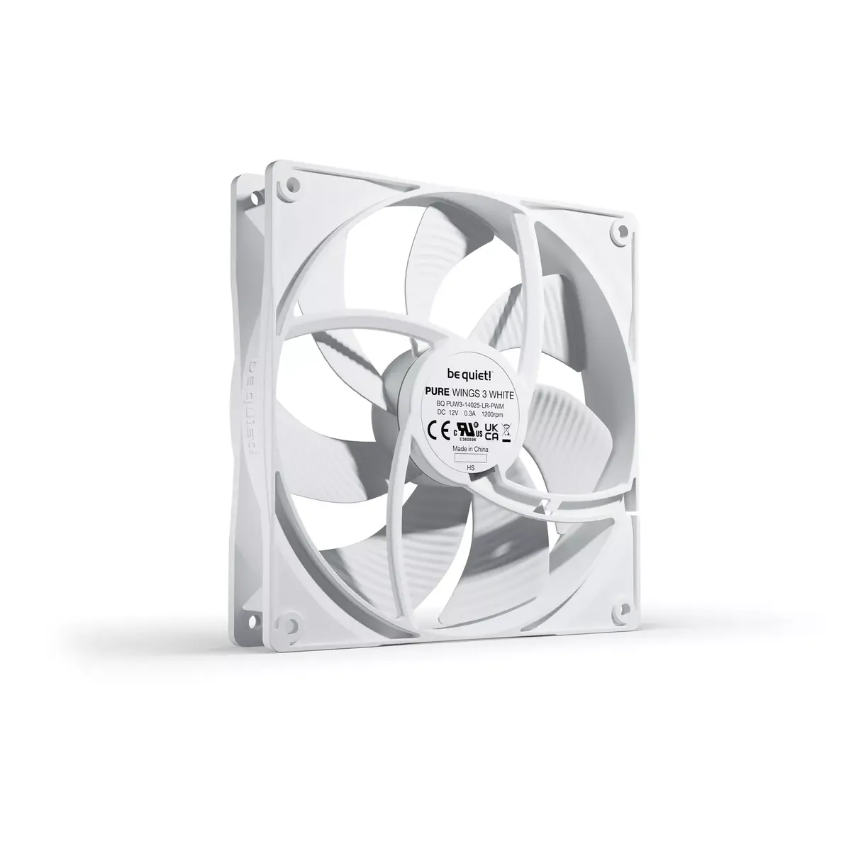 Ventilators be quiet! Pure Wings 3 140mm PWM White Photo 2