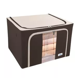 Auduma glabāšanas kaste ORDINETT Box L 50x40x32 cm dažādas — ORDINETT 128983002