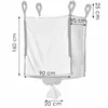 Construction waste bag Springos GA0052 160×90×90 cm Photo 8