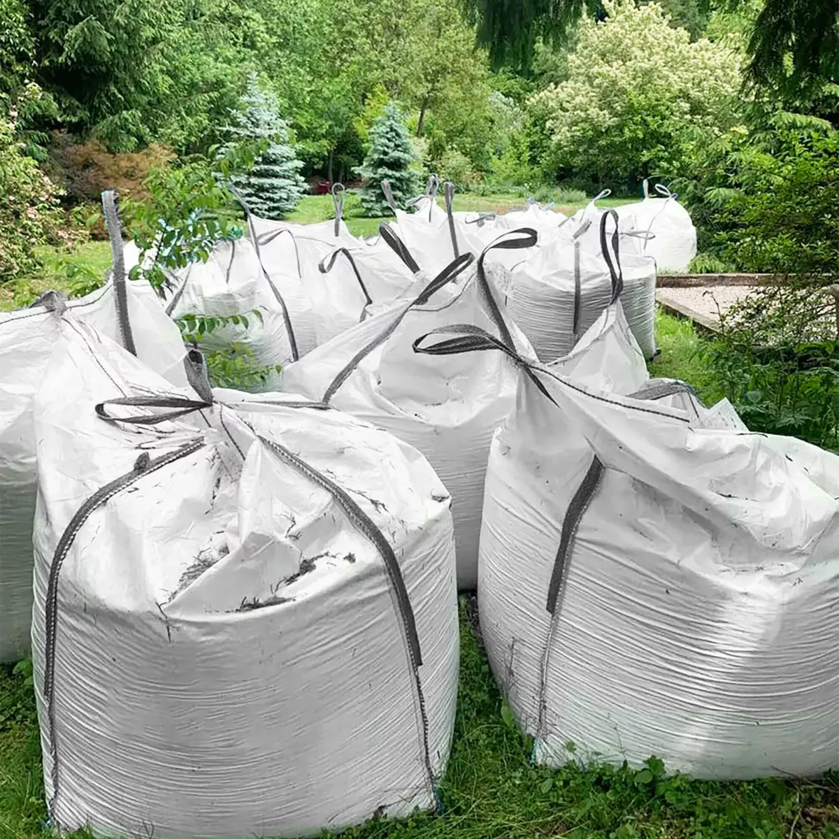 Construction waste bag Springos GA0052 160×90×90 cm Photo 10