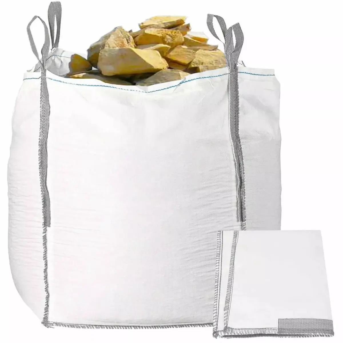 Construction waste bag Springos GA0051 145×90×90 cm Photo 4