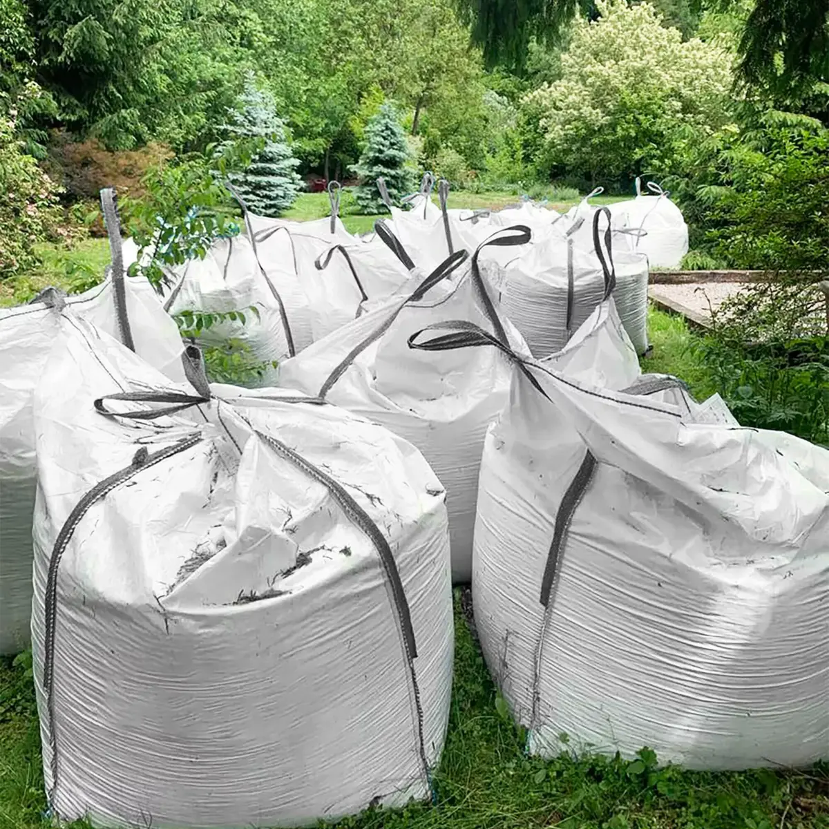 Construction waste bag Springos GA0051 145×90×90 cm Photo 9