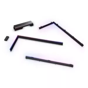 Phanteks NV5 Premium DRGB Kit — 3x outer frame + 1x motherboard cable cover, black