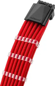 CableMod C-Series PRO ModMesh 12VHPWR cable kit for Corsair RM/RMi/RMx (Black Label, Red)
