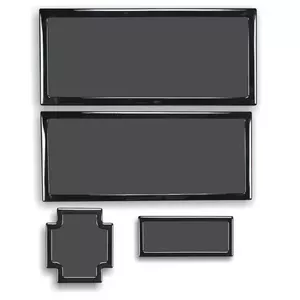 Air Filter DEMCiflex 0868 Black 4 pcs Compatibility Dark Base Pro 900