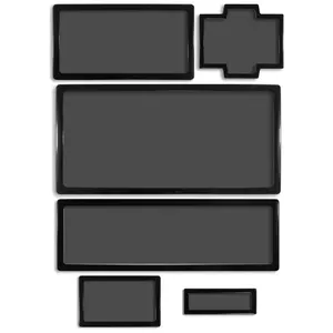 Dust filter DEMCiflex 0561 Black compatible with Fractal Design R5