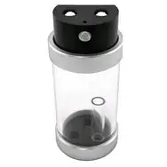 Rezervuārs šķidruma dzesēšanai Singularity Computers Protium 100mm Acetyl (sudraba‑melns)