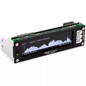 Регулятор скорости вентиляторов Aqua Computer aquaero 6 PRO 12 каналов LCD Черный