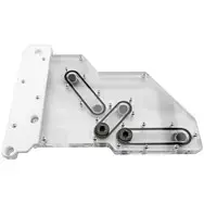Distro Plate Singularity Computers Spectre 2.0 Elite Kit Side White — distribution plate kit for custom PC cooling