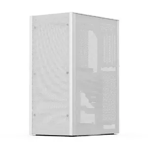 Datora korpuss SSUPD Meshlicious Full Mesh PCIE 4.0 Edition Mini-ITX - Balts