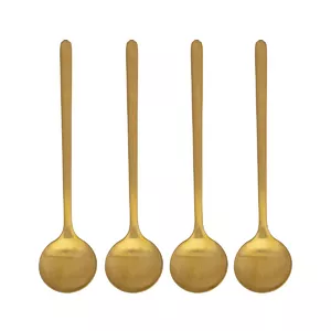 Bialetti FW2022042 spoon Coffee spoon Steel Gold 4 pc(s)