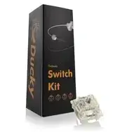 Mechanical switches Ducky Gateron G Pro White 3-pin linear 38g — 110 pieces