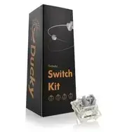 Mechanical switches Ducky Gateron G Pro Silver 3-pin linear 45g — 110 pieces