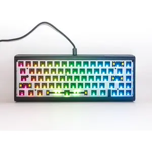 Barebone keyboard Ducky Tinker 65 USB German Black — 65% layout, USB, German keycaps, barebone