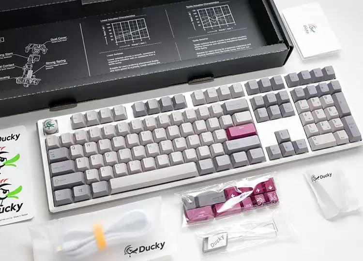 Ducky One 3 Spēļu Tastatūra USB Photo 8