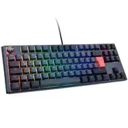 Механическая игровая клавиатура Ducky One 3 Cosmic Blue TKL RGB LED с переключателями Cherry MX Ergo Clear