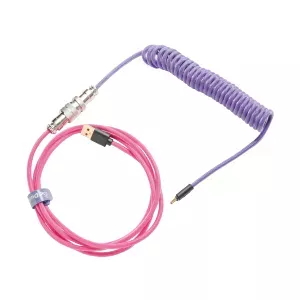Ducky Premicord Rozā, Violets 1,8 m USB Type-A, USB Veids-C