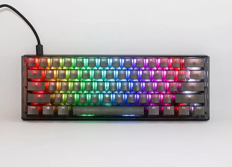 Spēļu tastatūra Ducky One 3 Aura Mini Photo 10