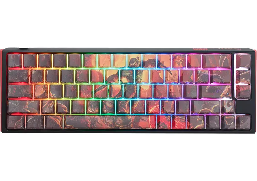 Spēļu tastatūra Ducky One 3 SF Doom Limited Edition Photo 6