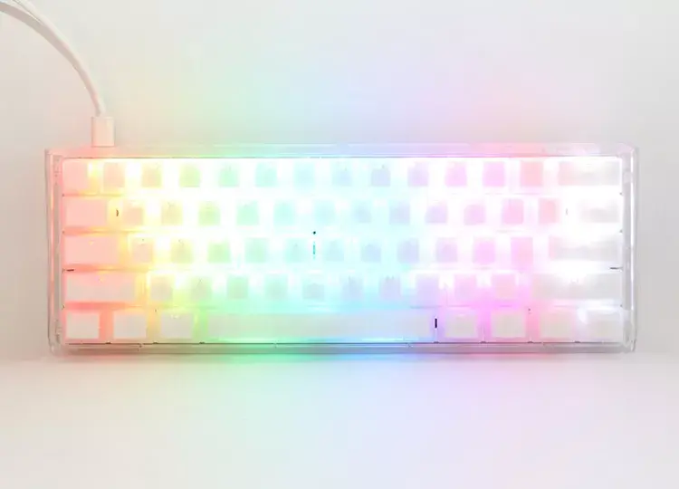 Ducky One 3 Aura White Mini Gat B Kan US Tastatūra Photo 10
