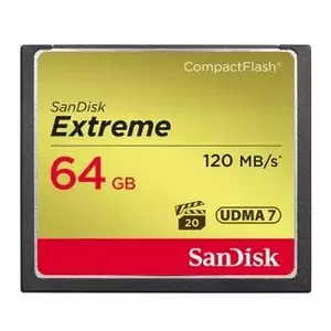 CompactFlash SanDisk 64GB 120MB/s SDCFXSB-064G-G46