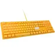Mechanical gaming keyboard Ducky One 3 Yellow RGB LED MX-Blue US layout