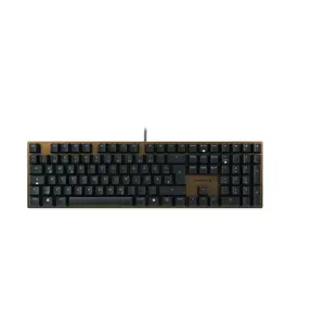 Mechanical Keyboard CHERRY KC 200 MX — Full-size USB QWERTZ German, Black/Bronze, 109 keys
