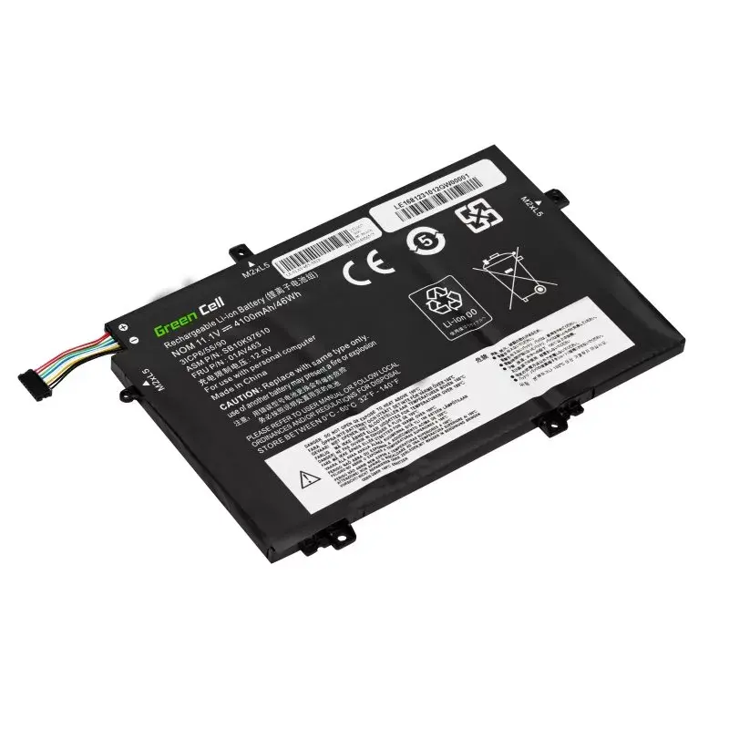 Akumulators Green Cell LE168 Lenovo ThinkPad L480 L490 L580 L590 Photo 2