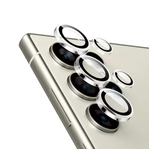 Tempered glass camera protector Crong for Samsung S24 Ultra CRG-LRSGS24U-CLR, scratch-resistant, clear