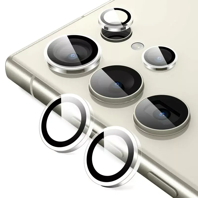 Закалённое стекло камеры Crong Samsung S24 Ultra Photo 2