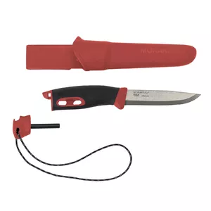 Нож Camper/scout Morakniv Companion Spark Красный Нержавеющая сталь