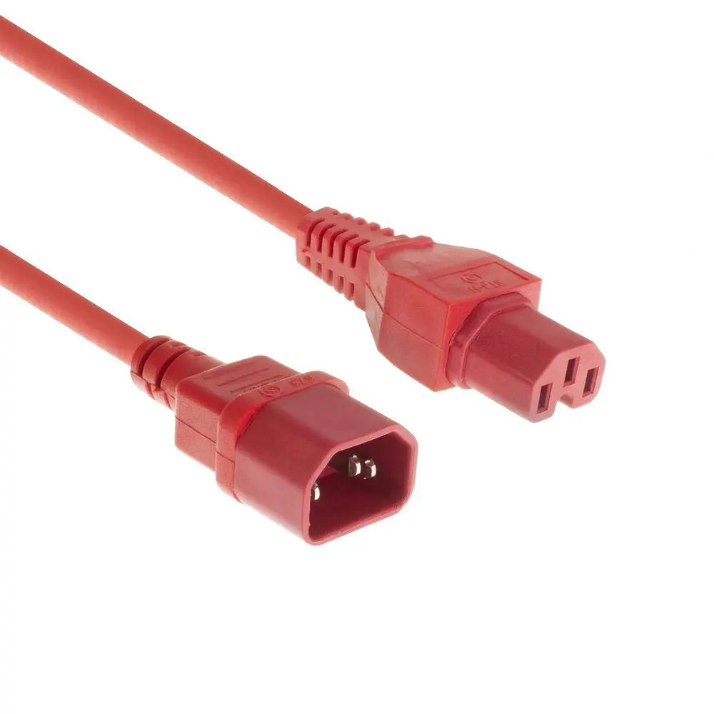 Microconnect PE1415R18 barošanas kabelis Sarkans C14
