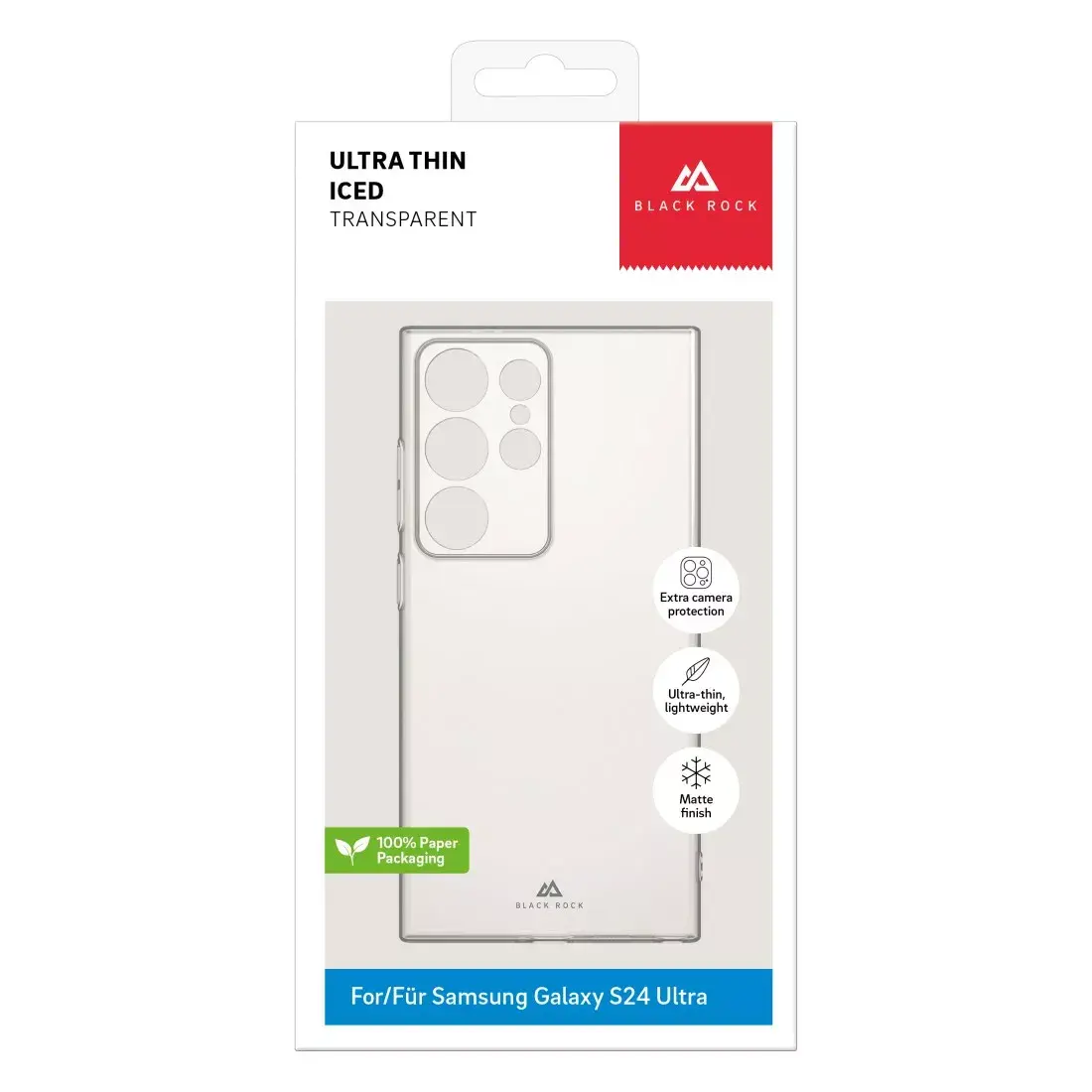 Transparent Case Black Rock Galaxy S24 Ultra Photo 2