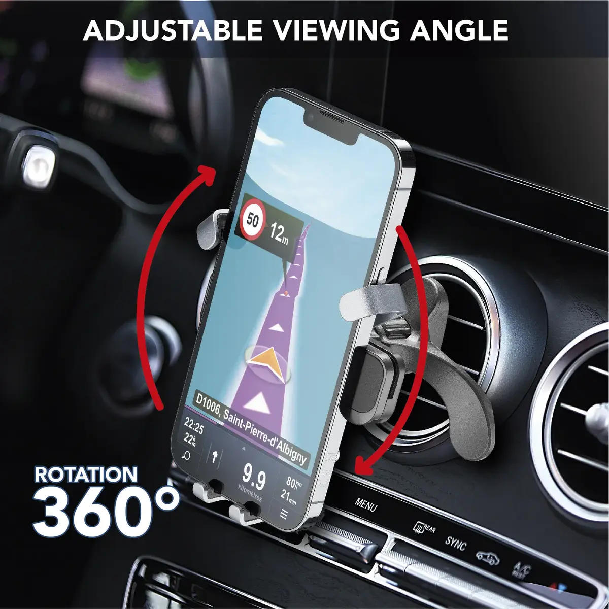 Cellularline Slide Fit Car Phone Holder Photo 9